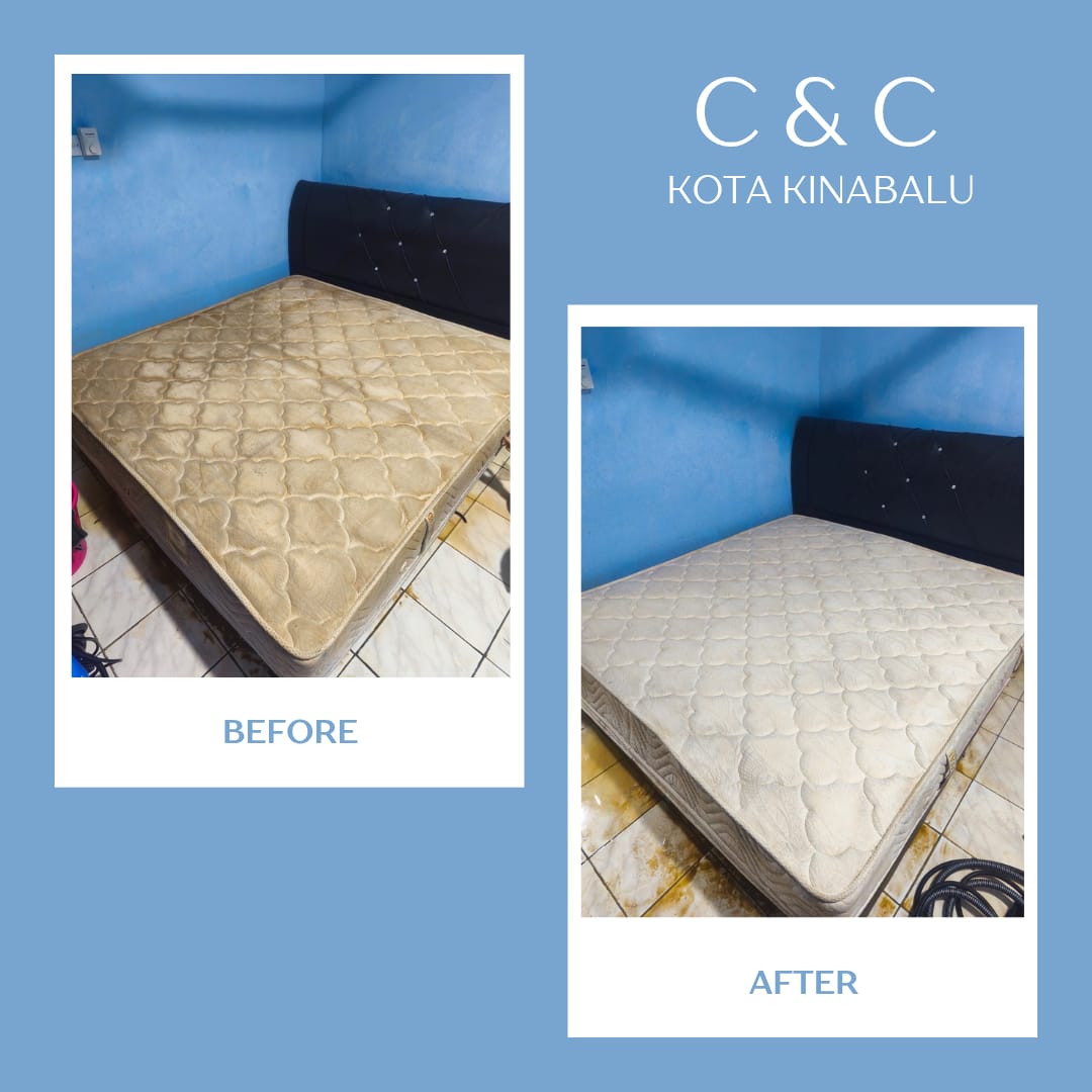 C & C Service mattress cleaning service in Kota Kinabalu